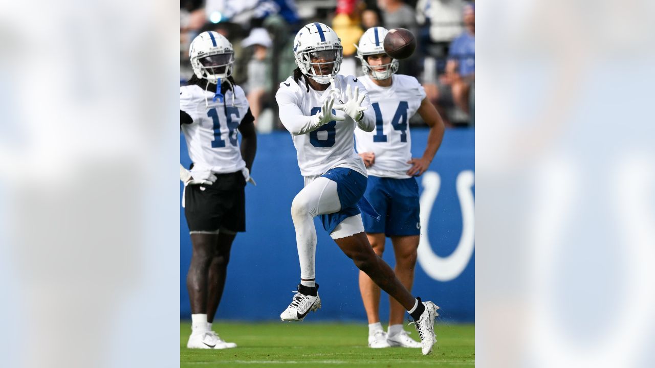 Indianapolis Colts safety Rodney Thomas II (25) in action against the  Philadelphia Eagles during an NFL pre-season football game, Thursday, Aug.  24, 2023, in Philadelphia. (AP Photo/Rich Schultz Stock Photo - Alamy