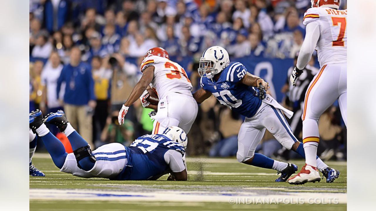 Can't think about tomorrow's Chiefs vs. Colts matchup without remembering  their EPIC playoff game in 2014. 