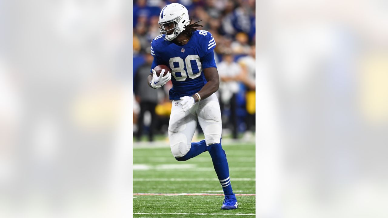 Jelani Woods injury update: Colts TE dealing with shoulder/quad