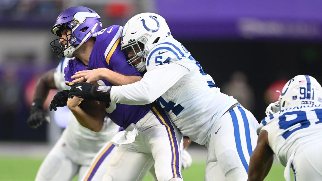 The Vikings not expected to play vs. the Colts