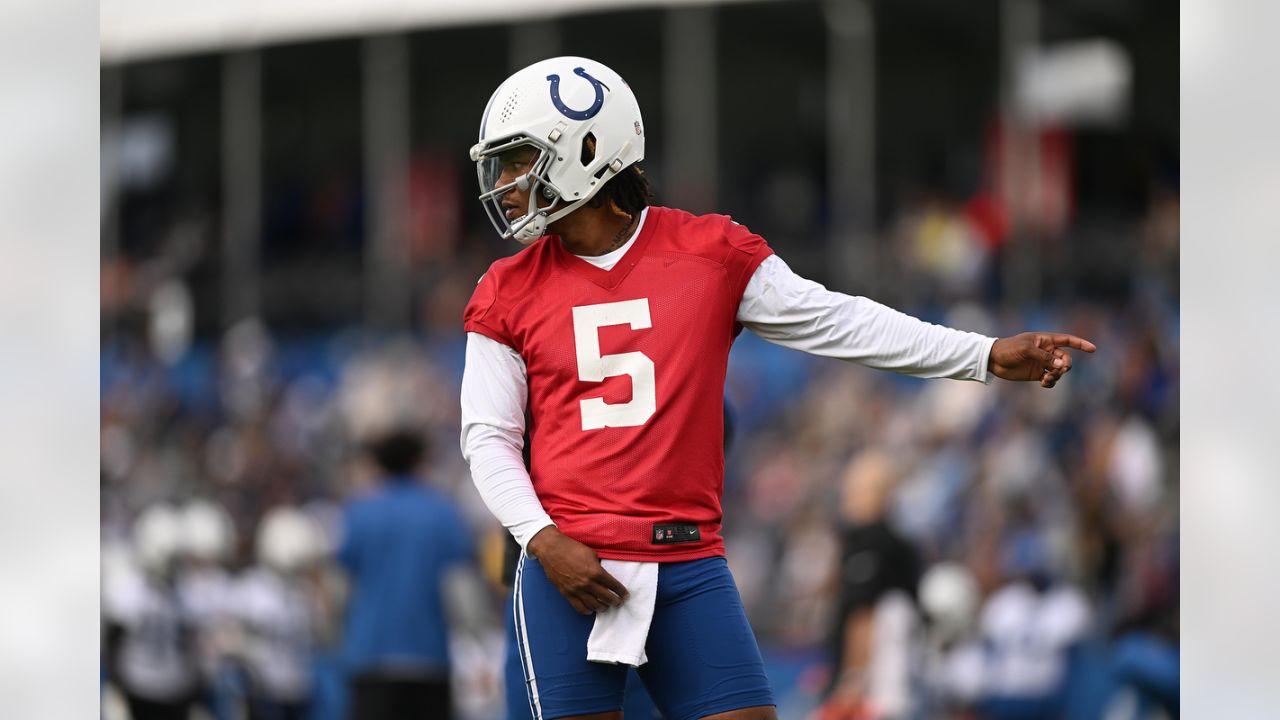 Indianapolis Colts wide receiver Alec Pierce (14) in action against the Philadelphia  Eagles during an NFL pre-season football game, Thursday, Aug. 24, 2023, in  Philadelphia. (AP Photo/Rich Schultz Stock Photo - Alamy