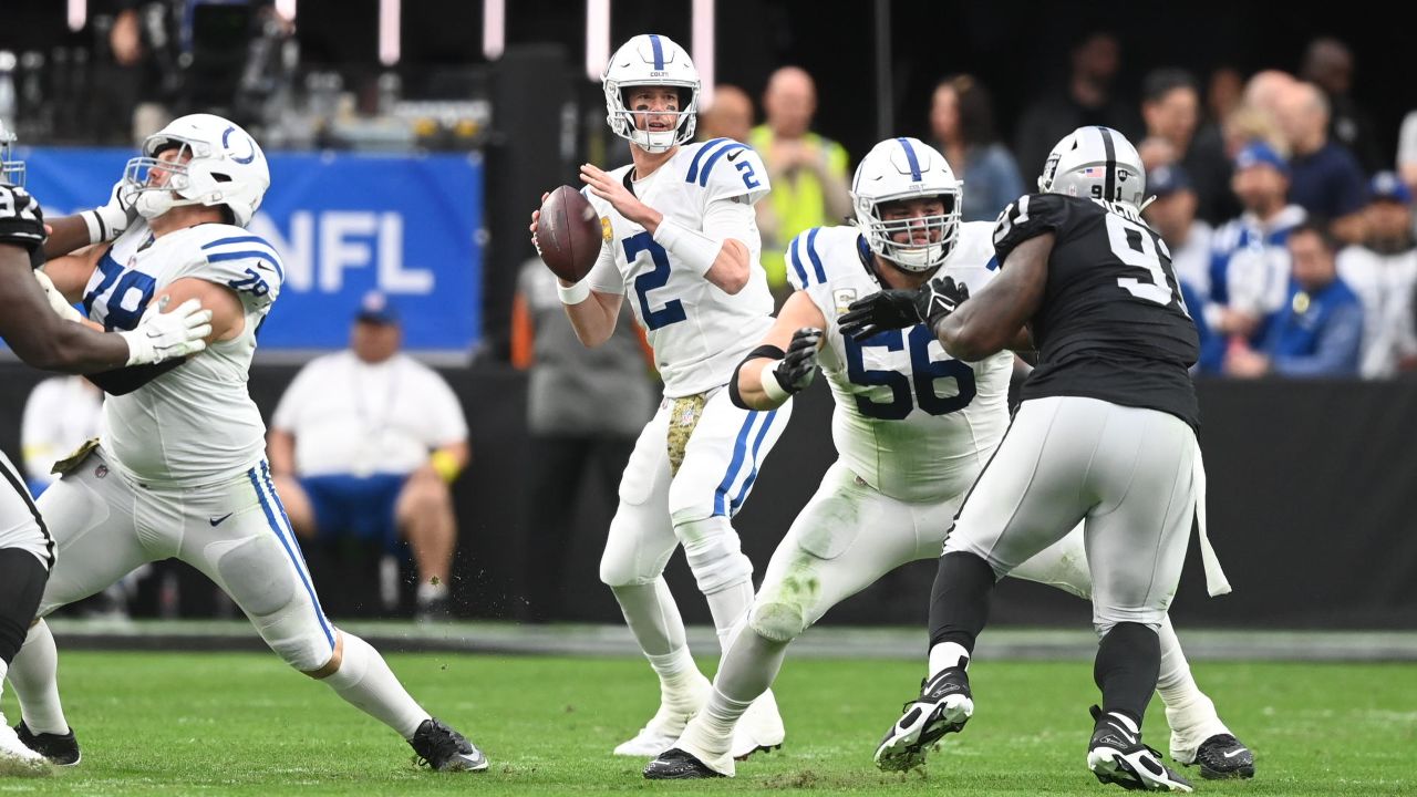 Colts RB Jonathan Taylor explodes for 161 rushing yards, 66-yard TD in Week  10 win over Raiders