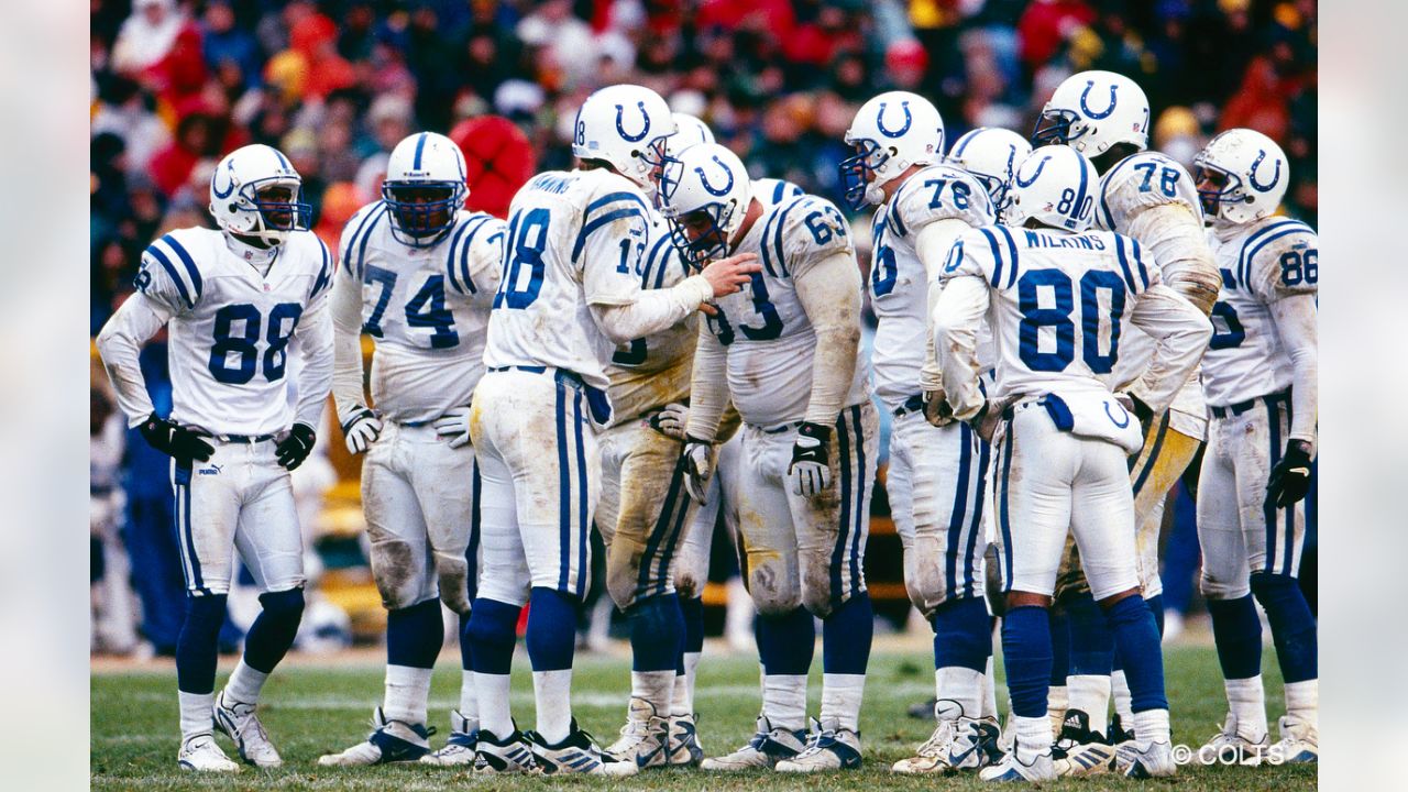 Indianapolis Colts quarterback Peyton Manning (18) is seen during