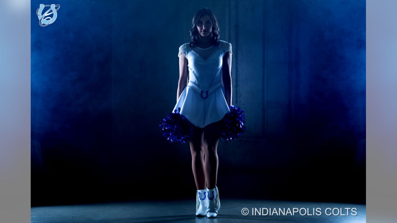 October 31, 2021: Indianapolis Colts cheerleader performs in