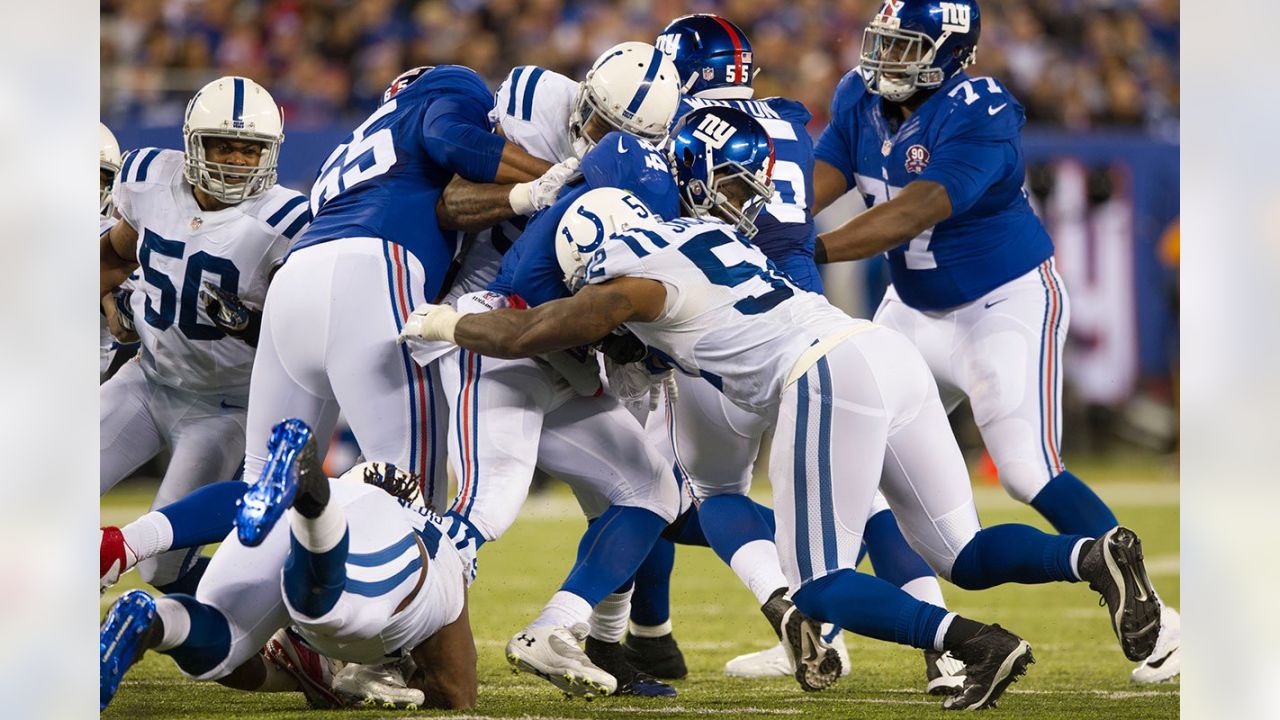 Lot Detail - Hakeem Nicks Game Worn and Signed New York Giants Lot: Jersey,  Cleats, and Gloves (Nicks LOA)