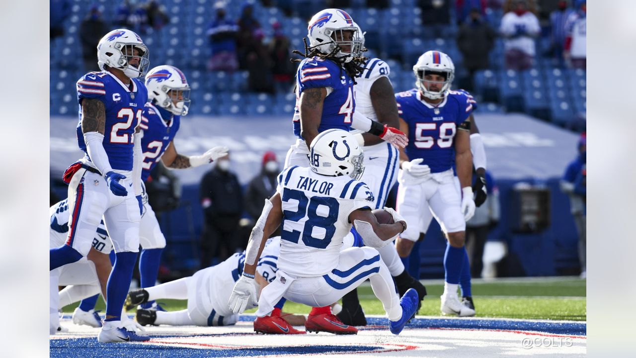 Check out the stats and notes from the Colts' 2020 Wild Card Round loss to  the Buffalo Bills