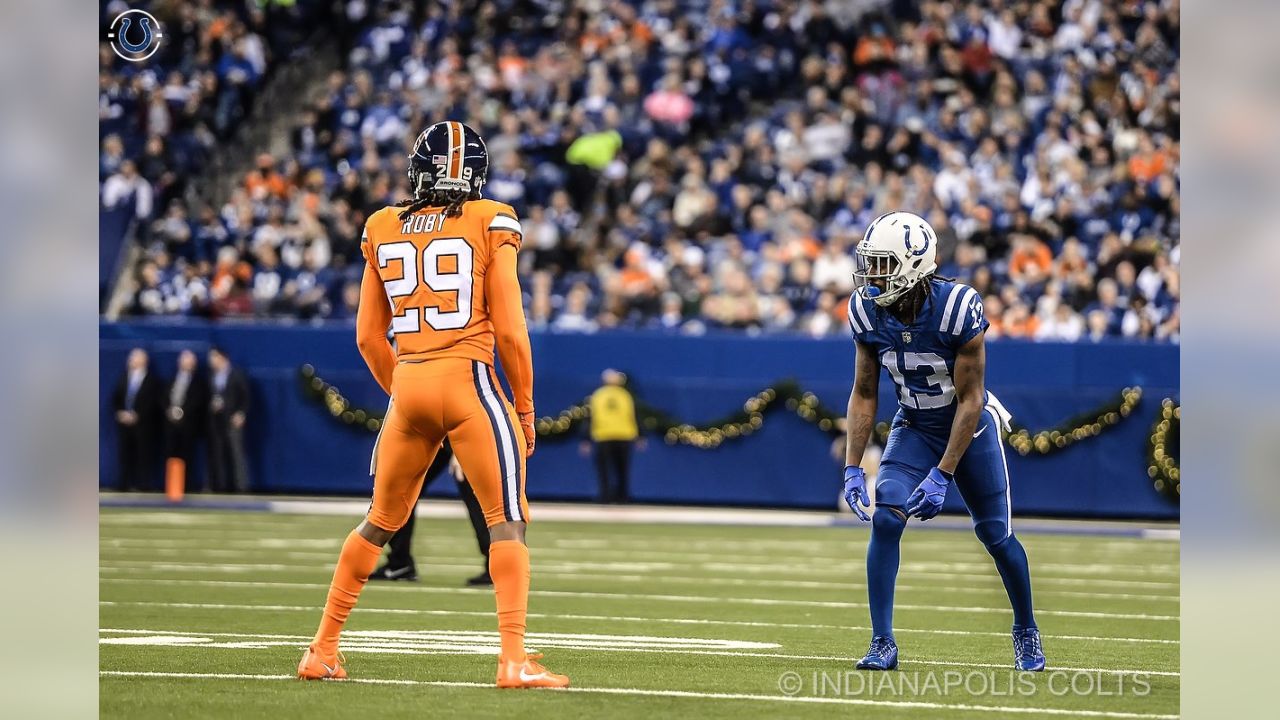 October 22, 2017: Indianapolis Colts safety Matthias Farley (41) during NFL  football game action between the Jacksonville Jaguars and the Indianapolis  Colts at Lucas Oil Stadium in Indianapolis, Indiana. Jacksonville defeated  Indianapolis