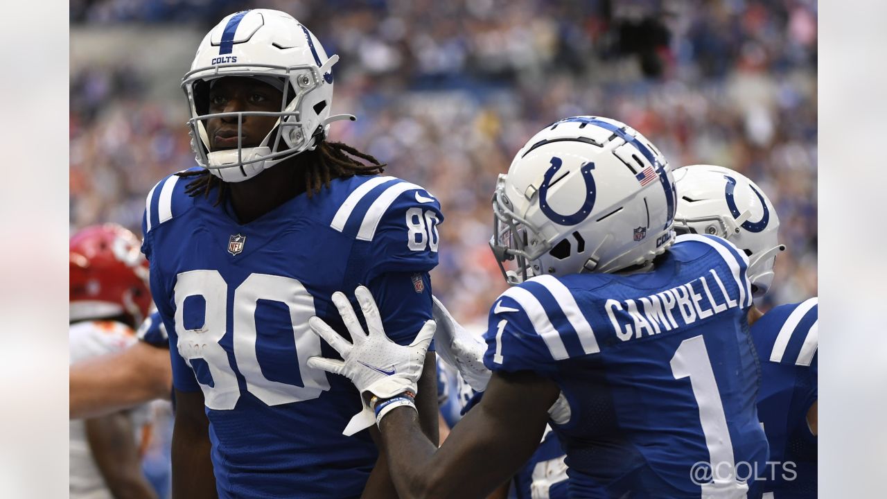 Colts rookie WR Alec Pierce logs his first three NFL receptions in