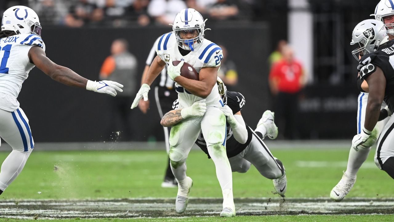 Jonathan Taylor ran wild for Colts in win over Raiders