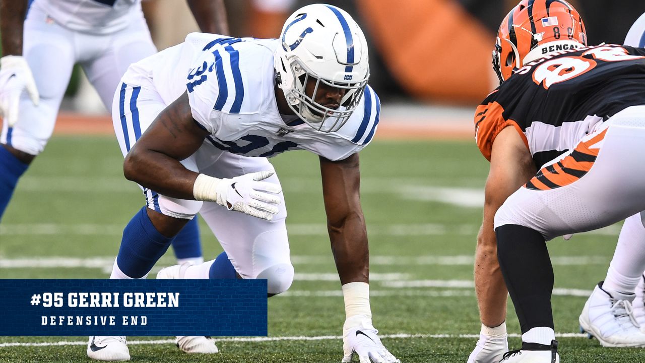 Indianapolis Colts tight end Farrod Green (41) in action against