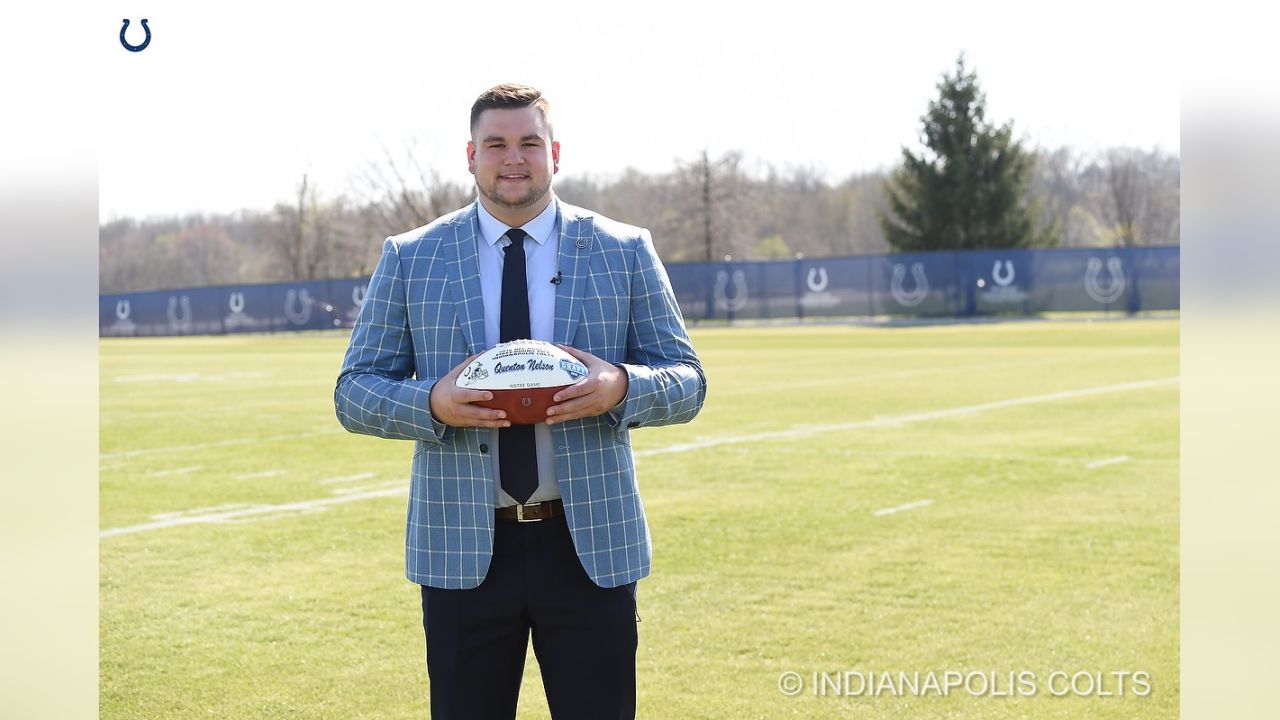 Colts rookie camp: Quenton Nelson isn't here for the nonsense