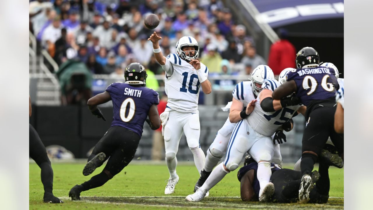 Matt Gay hits four field goals from 50-plus yards, and Colts cash in on  Ravens' squanders - The Boston Globe