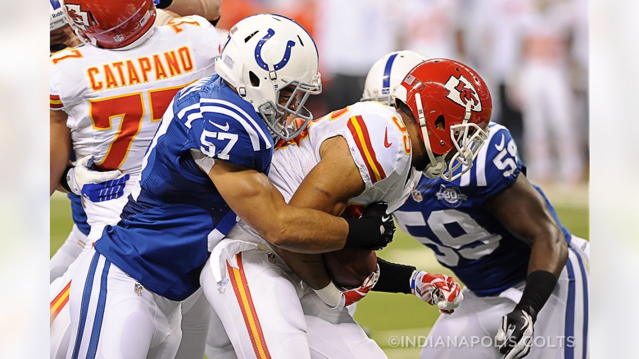 Can't think about tomorrow's Chiefs vs. Colts matchup without remembering  their EPIC playoff game in 2014. 