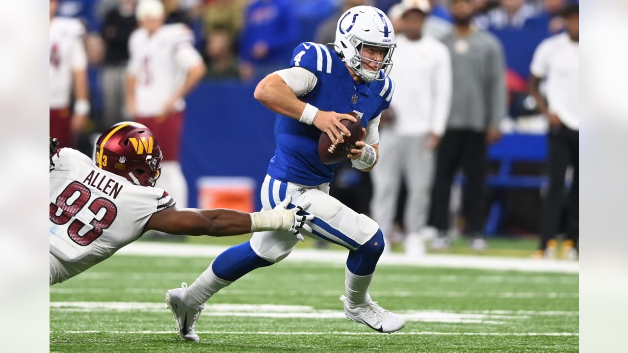 Colts Podcast: Sam Ehlinger looks poised in loss to Commanders