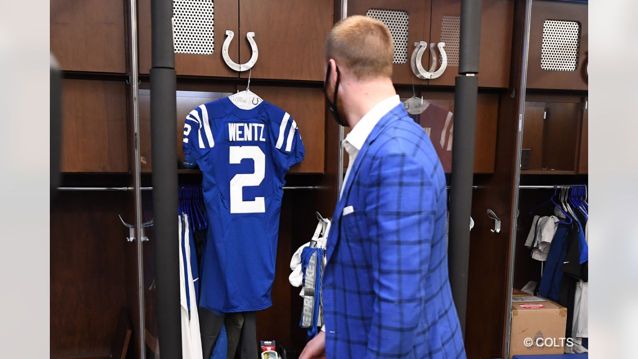 Colts unveil Carson Wentz's new jersey number