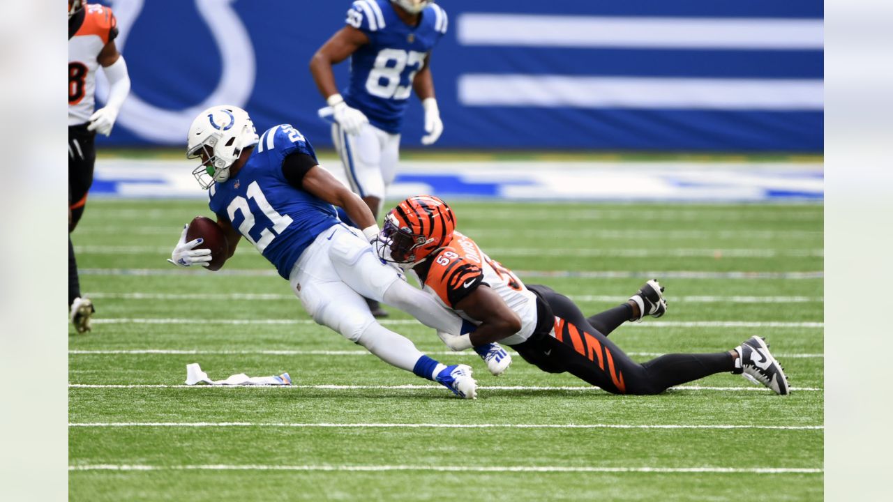 The Colts will host up to 12,500 fans for their Week 6 home matchup against  the Bengals