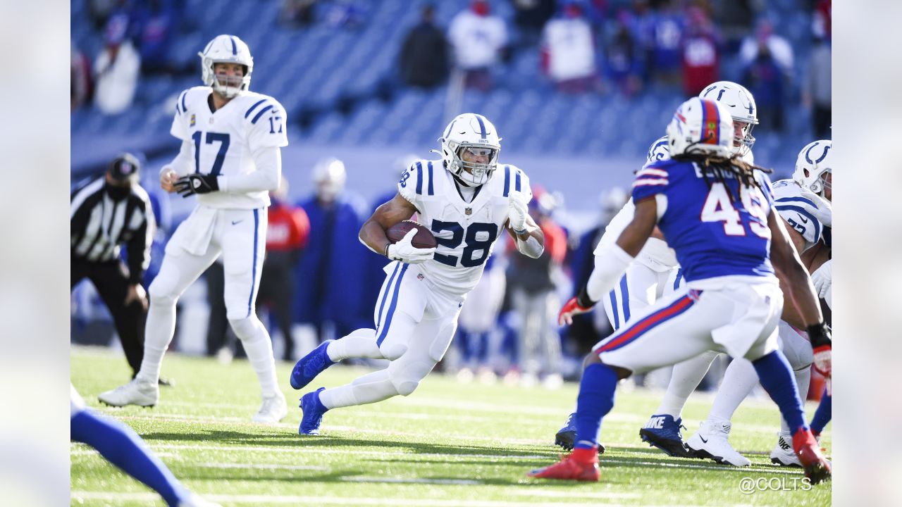 Check out the stats and notes from the Colts' 2020 Wild Card Round loss to  the Buffalo Bills