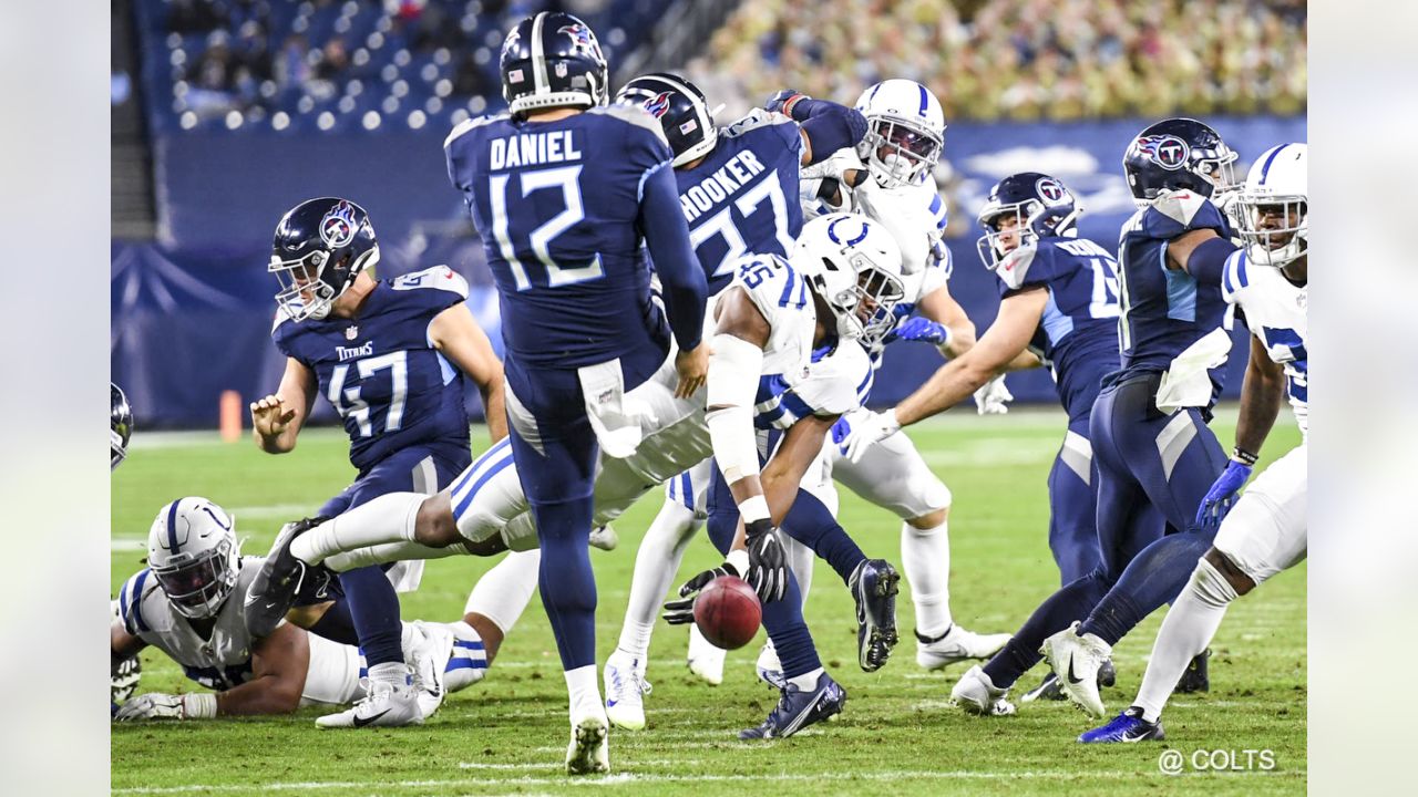 The Colts outscored the Titans 21-0 in the second half Thursday night,  dominating all three phases to earn a 34-17 Week 10 win