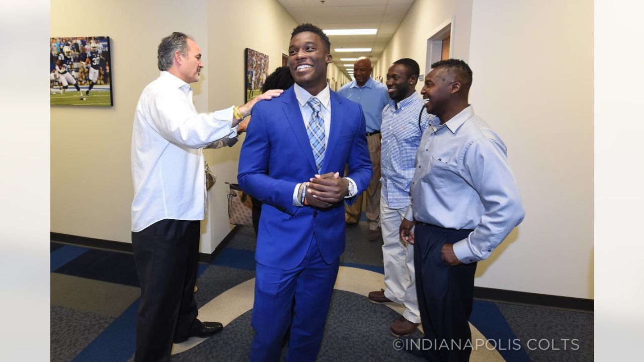 Jim Irsay Meets Phillip Dorsett, Shares Thoughts On Colts 2015 Draft