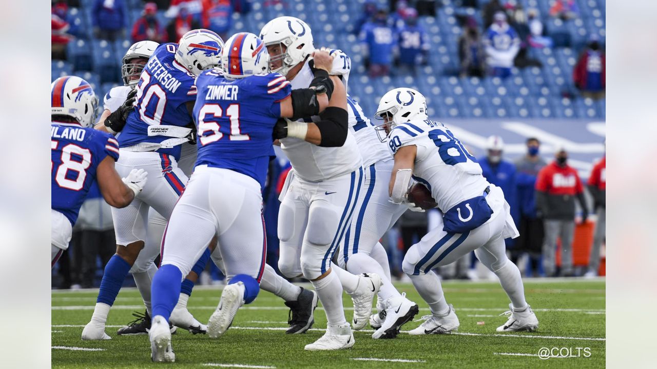 Check out the stats and notes from the Colts' 2020 Wild Card Round loss to  the Buffalo Bills