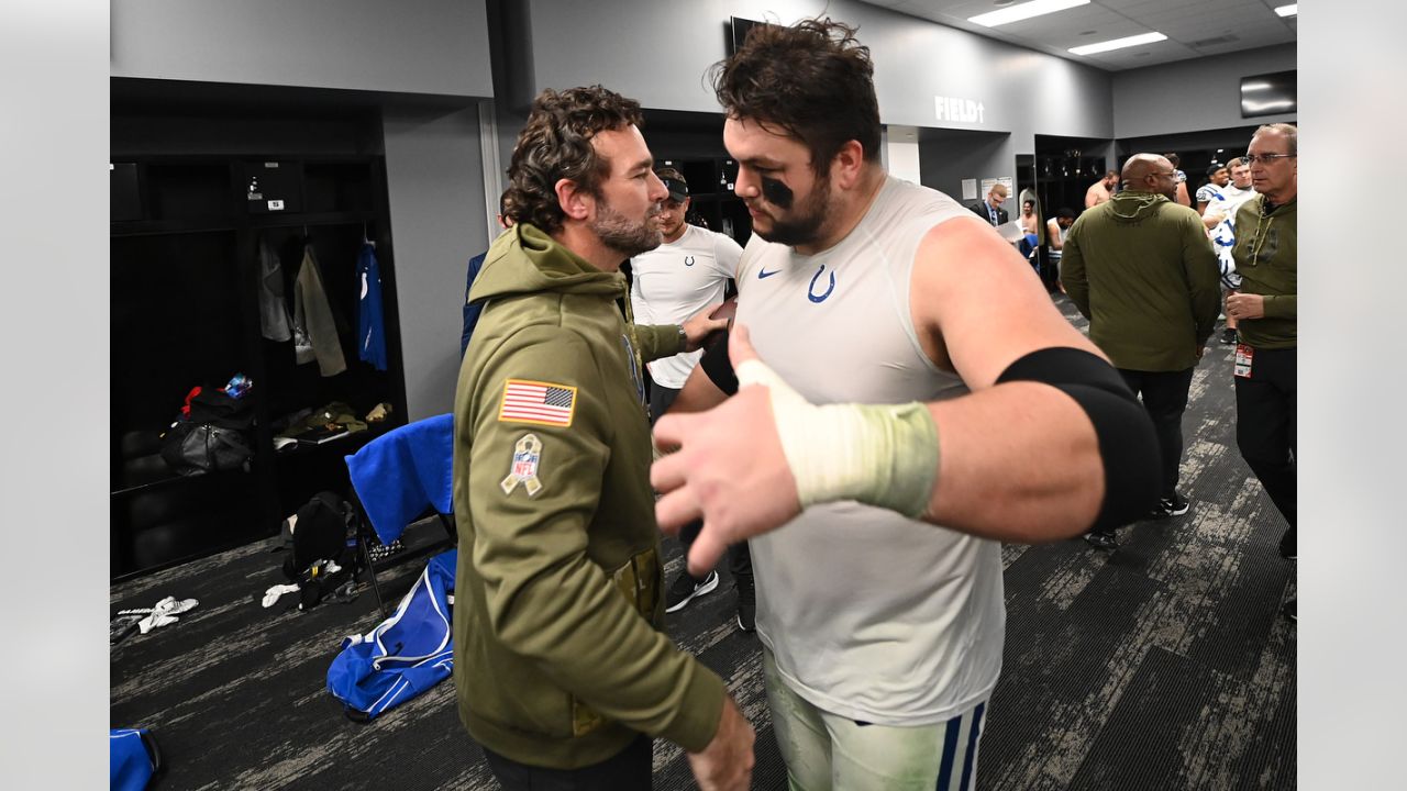 Jeff Saturday's Colts look competent as Matt Ryan returns to lead win over  Raiders