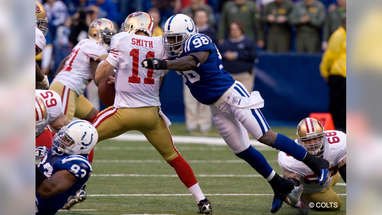 Colts Robert Mathis Awarded Deacon Jones sack award, loses out on