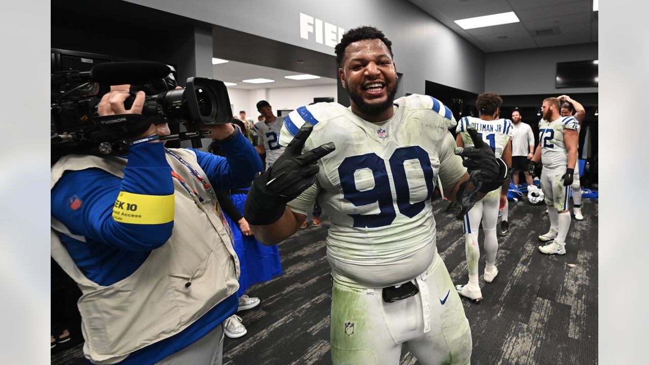 Jeff Saturday: Colts vs. Eagles Postgame