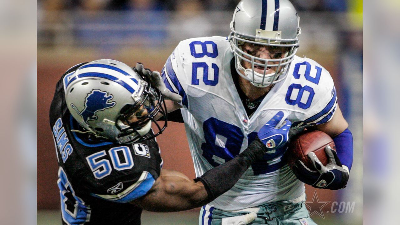 Dallas Cowboys tight end Jason Witten (82) stands on the sidelines during  the second half of an …