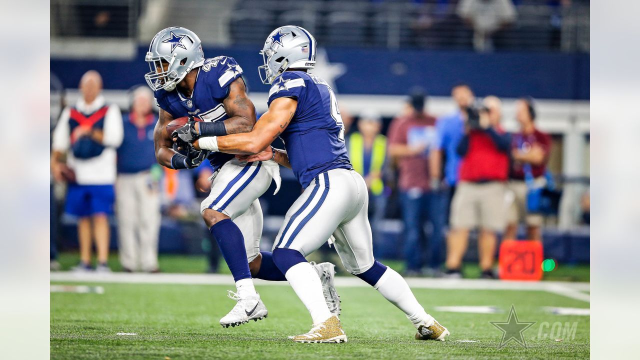 Arlington, Texas, USA. 5th Nov, 2018. Dallas Cowboys running back Rod Smith  (45) prior to the NFL football game between the Tennessee Titans and the Dallas  Cowboys at AT&T Stadium in Arlington