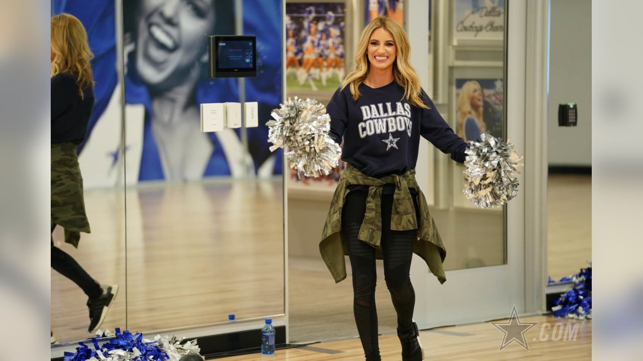 dallas cowboys cheerleaders training camp outfits