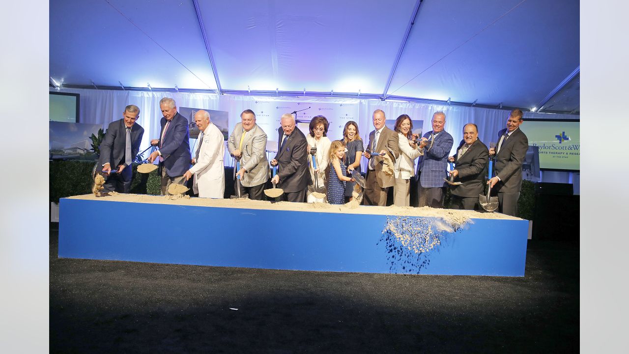 Cowboys Break Ground On Sports Medicine Facility, Located At New HQ