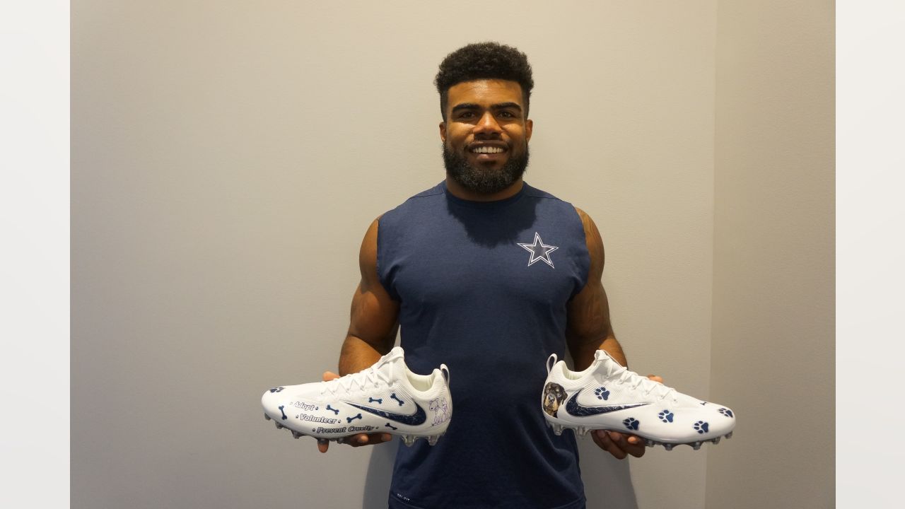 What Pros Wear: Ezekiel Elliott's Nike Vapor Untouchable Pro 3 Cleats -  What Pros Wear