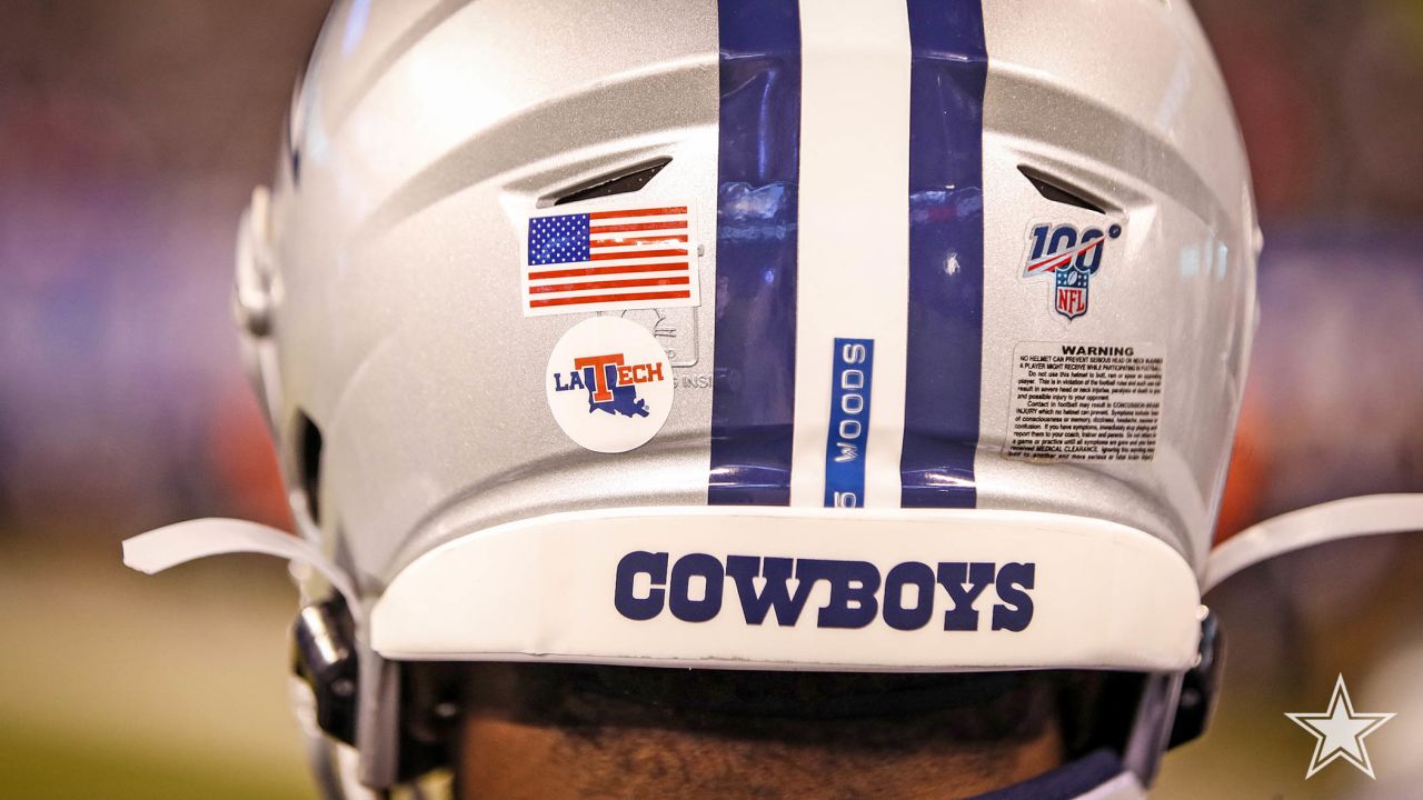 What does the new decal on the Cowboys helmet mean?