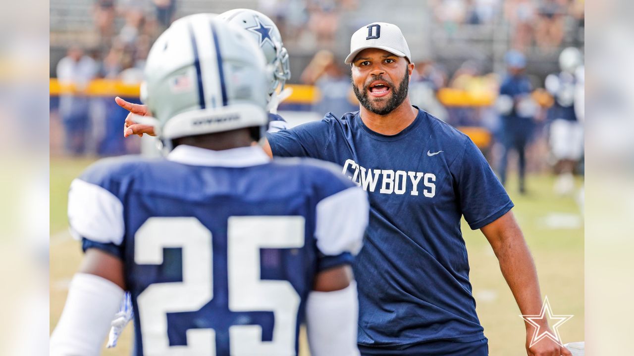 Dallas Cowboys offensive tackle Josh Ball (75) participates in drills at  the NFL football team's practice facility in Oxnard, Calif. Wednesday, Aug.  3, 2022. (AP Photo/Ashley Landis Stock Photo - Alamy