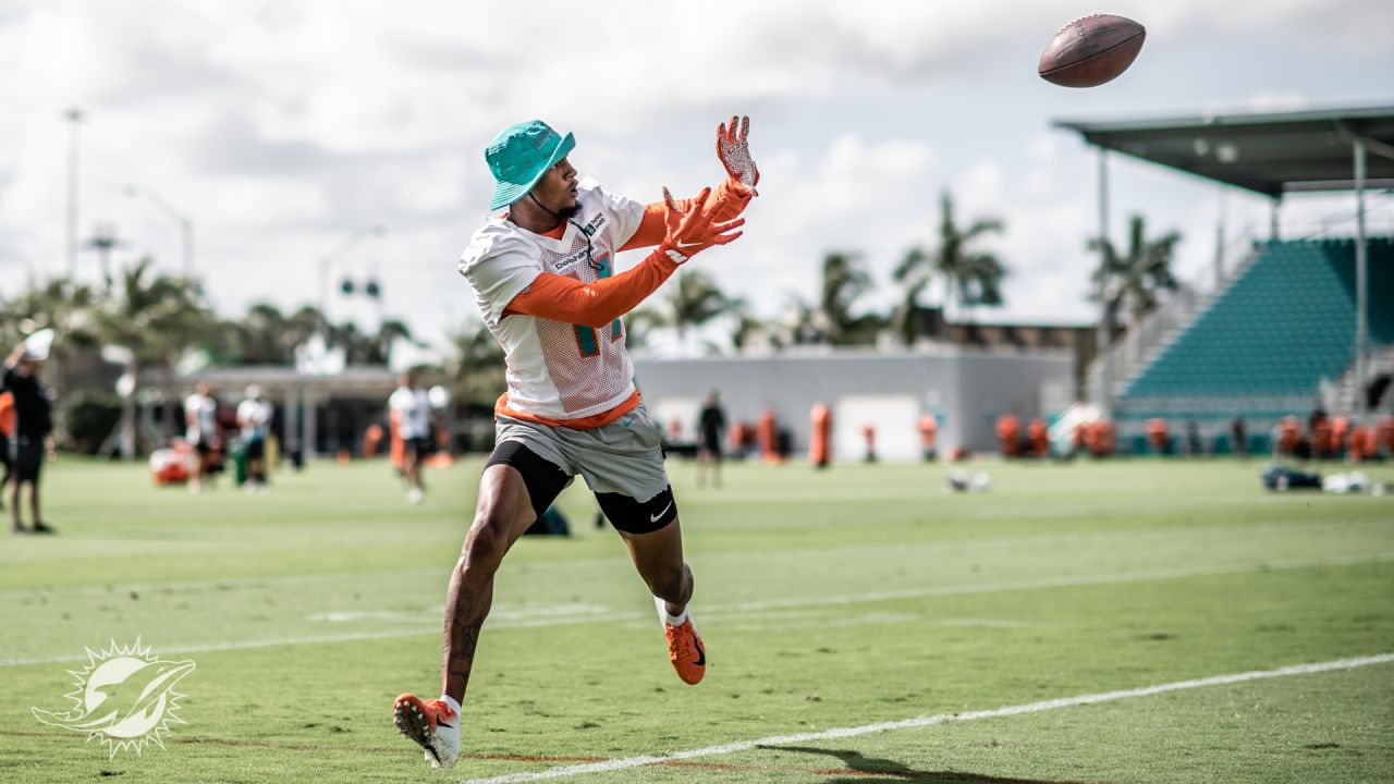 O.J. McDuffie: Dolphins receivers Hill-Waddle on par with Marks