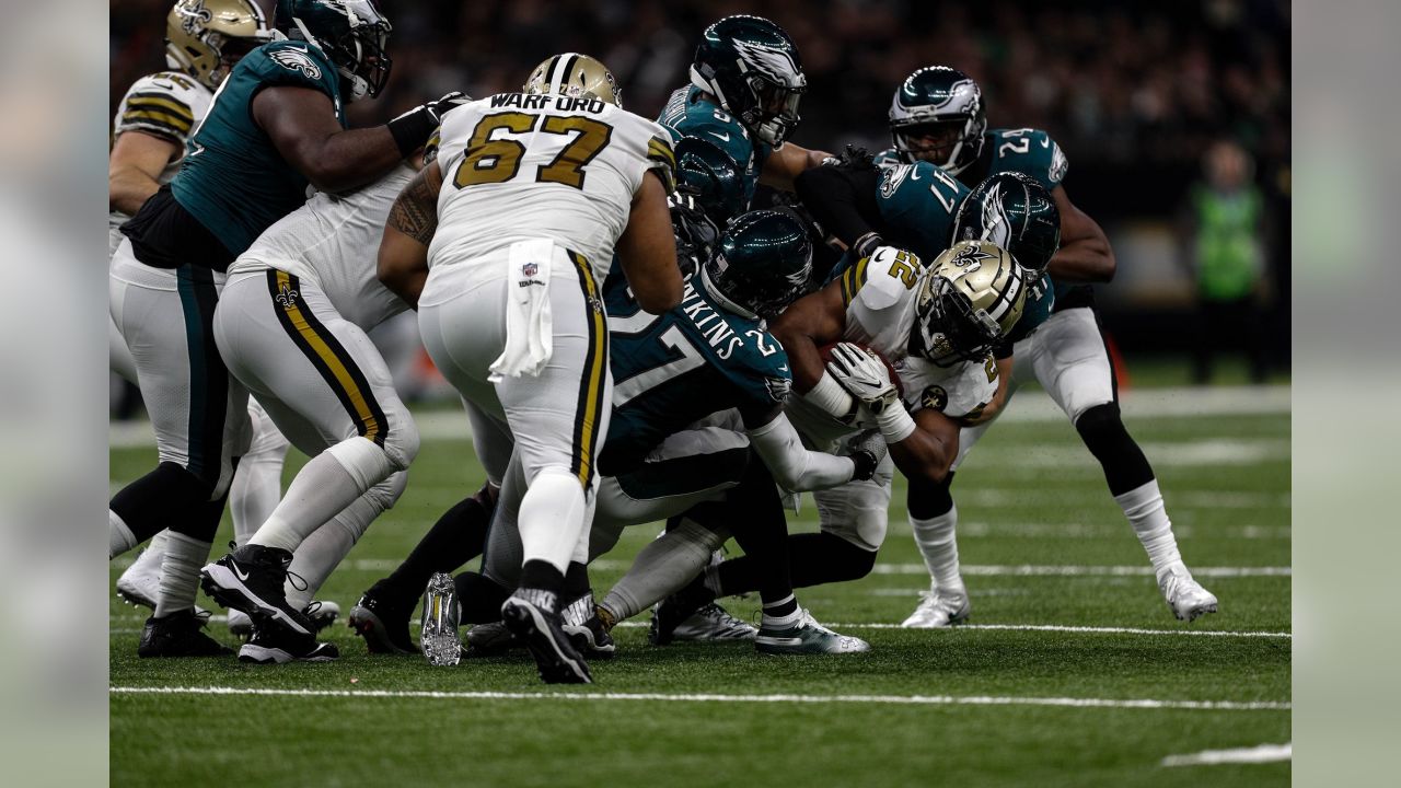 Eagles suffer a lopsided 48-7 loss to the Saints on the road