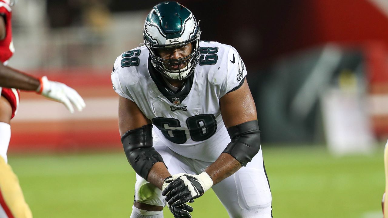 Eagles' Jordan Mailata wants 'to make my own boots' in stepping in for  Jason Peters at left tackle 