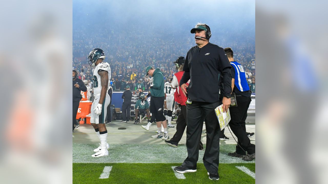 Doug Pederson smiled all the way through his bath in Eagles-green Gatorade  