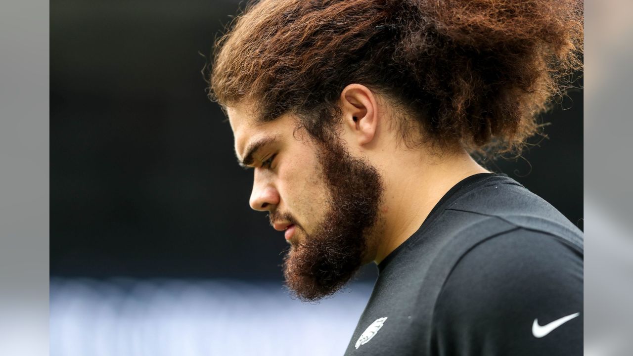 Don't worry, Isaac Seumalo's hair - Philadelphia Eagles