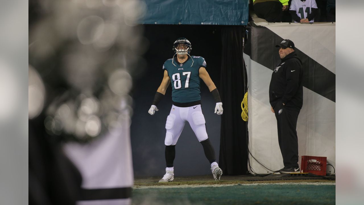 Philadelphia Eagles' Brent Celek before the NFL Super Bowl 52 football game  against the New England Patriots Sunday, Feb. 4, 2018, in Minneapolis. (AP  Photo/Matt York Stock Photo - Alamy