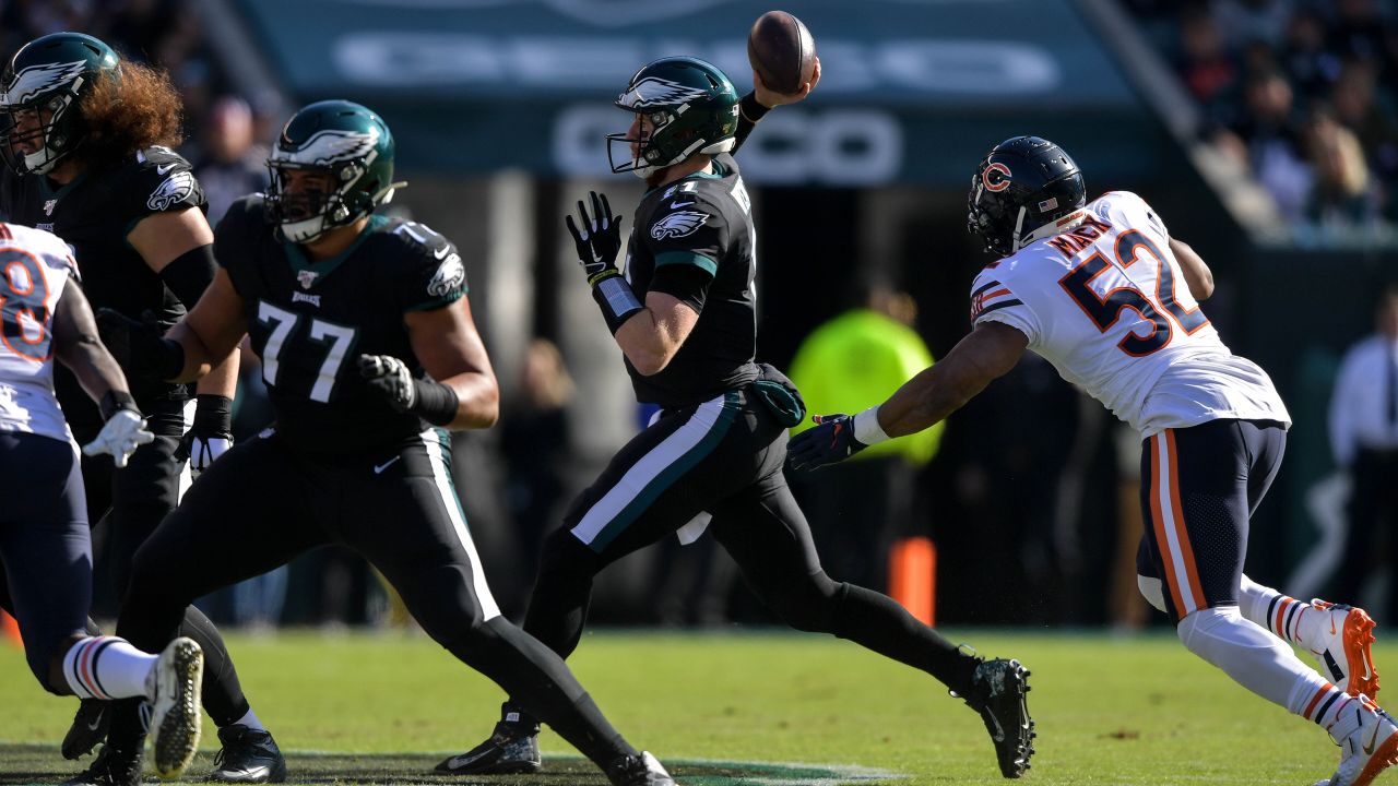 Philadelphia Eagles beat Chicago Bears 22-14 improve to 5-4