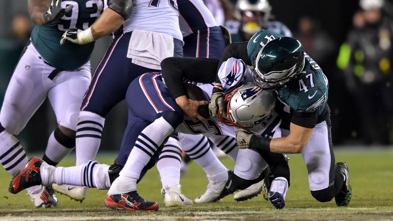 Eagles, Patriots tackle the serious and silly at media night - WHYY