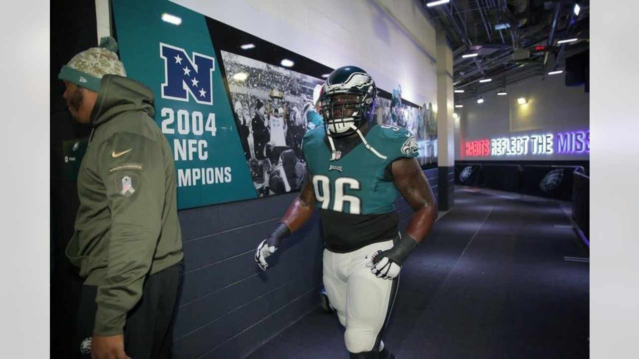 JASON KELCE PHILADELPHIA EAGLES TEAM ISSUED NIKE MILITARY SNAP-UP