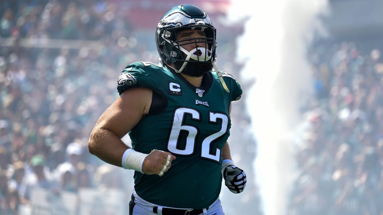 Jason Kelce shares why obvious Dallas Goedert face mask penalty in Eagles  vs. Commanders actually wasn't a penalty