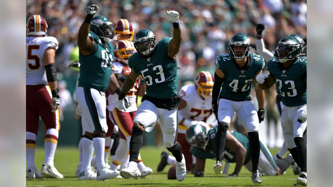 Philadelphia Eagles V washington Redskins, miles sanders computer