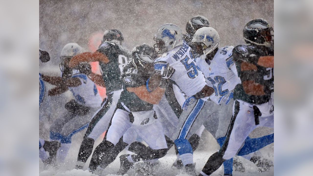 Lions vs Eagles 2013 Highlights Snow Game 