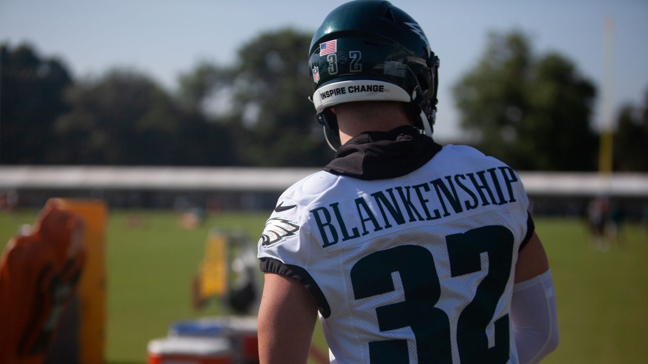 Reed Blankenship Philadelphia Eagles Men's Green Name & Number