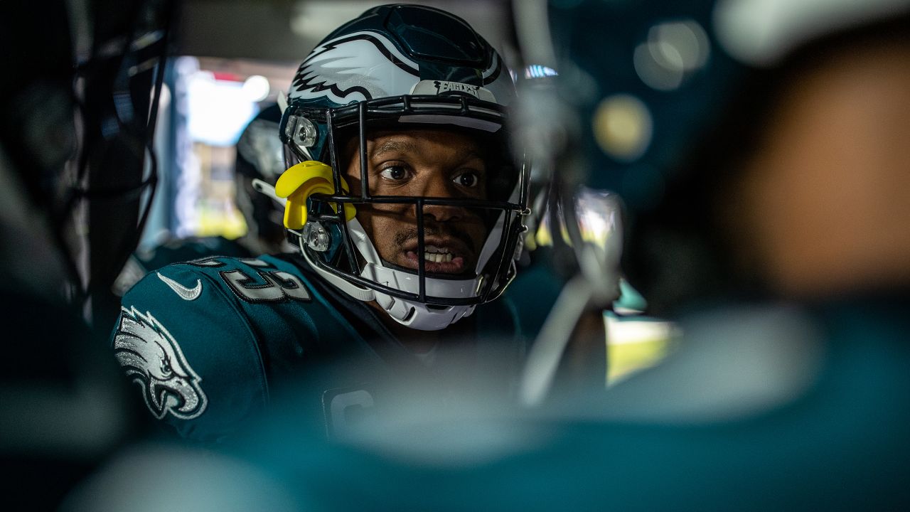 Philadelphia Eagles defensive end Josh Sweat in action during the NFL  football game against the Pittsburgh Steelers, Sunday, Oct. 30, 2022, in  Philadelphia. (AP Photo/Chris Szagola Stock Photo - Alamy