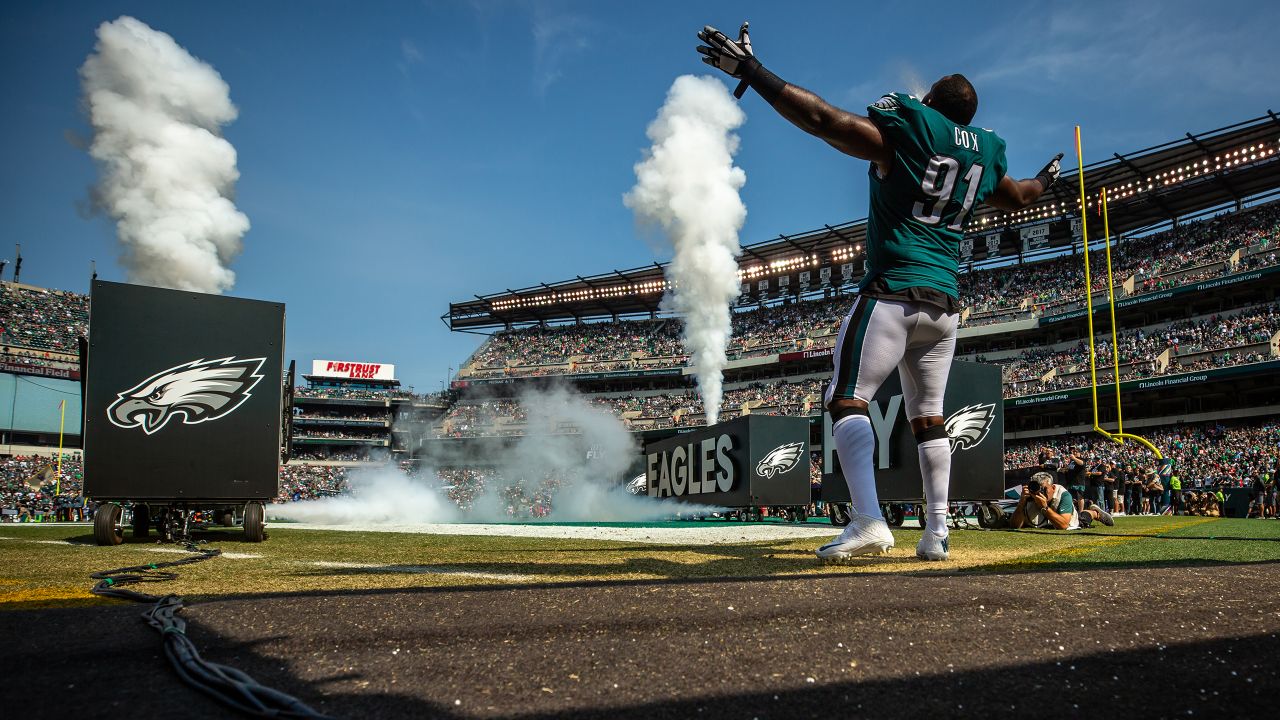 NFL Players Nike on Field Philadelphia Eagles Fletcher Cox # 91 SB