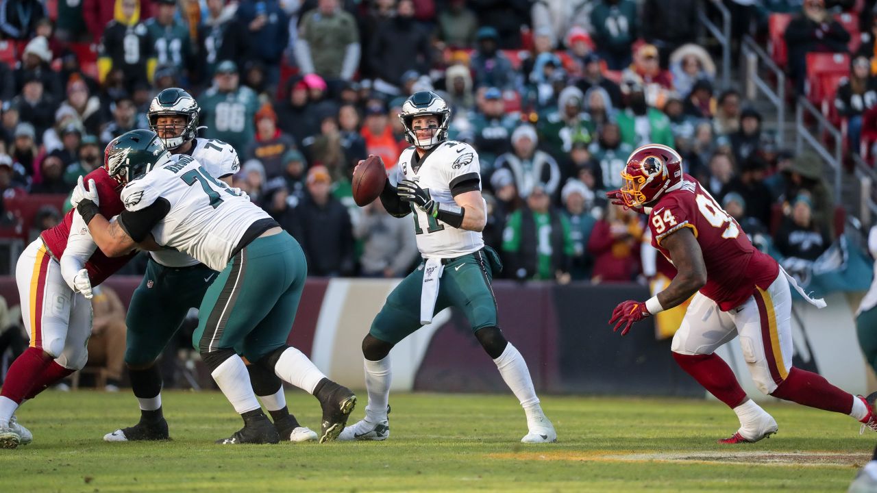 Carson Wentz Philadelphia Eagles v Washington Redskins 2019 Images